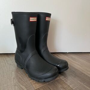 Hunter Black Rain Boots